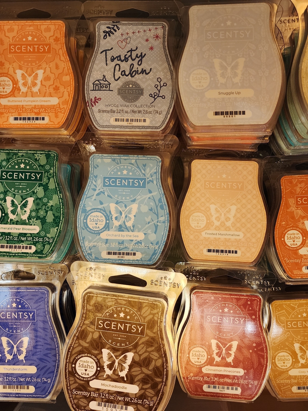 Scentsy Wax Bar Variety Pack 6 Random Bars $23